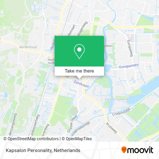 Kapsalon Personality map
