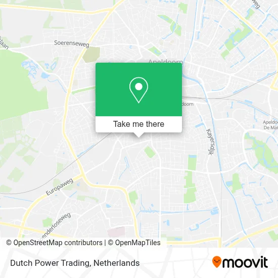 Dutch Power Trading Karte