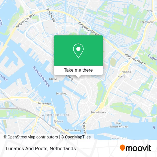 Lunatics And Poets map