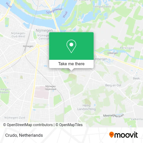 Crudo map