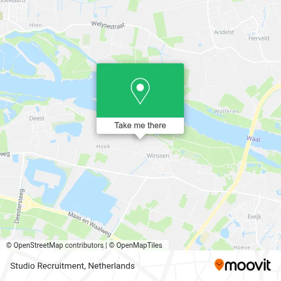 Studio Recruitment map