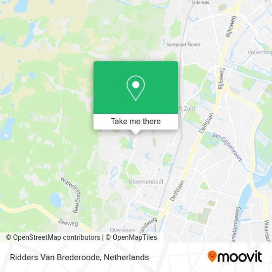 Ridders Van Brederoode map