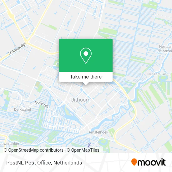 Postnl Postkantoor map
