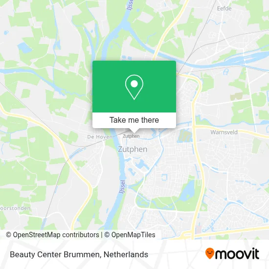 Beauty Center Brummen map
