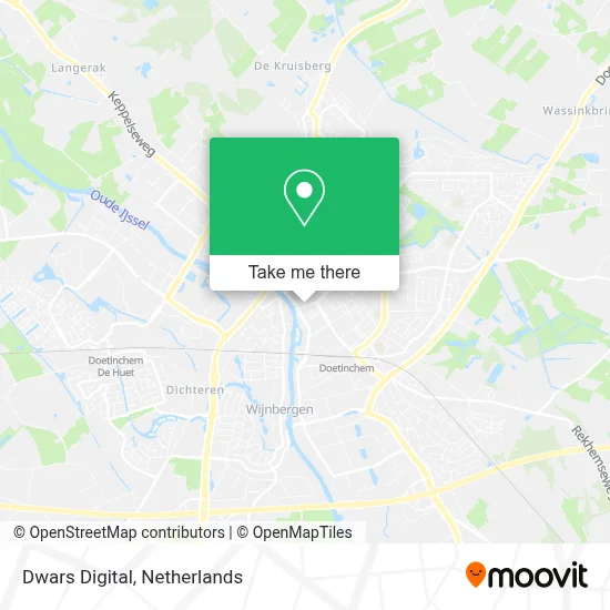 Dwars Digital map