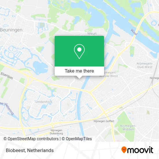Biobeest map