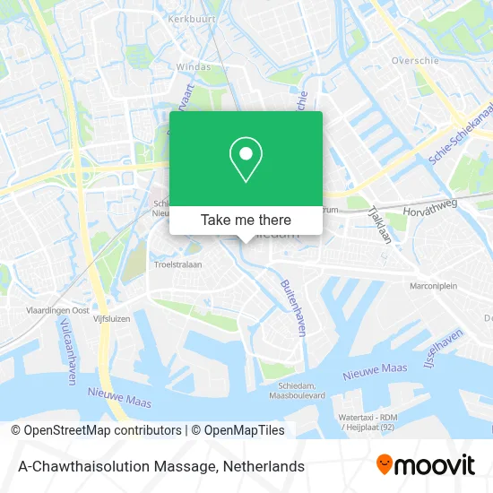 A-Chawthaisolution Massage Karte