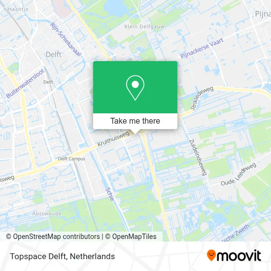 Topspace Delft map