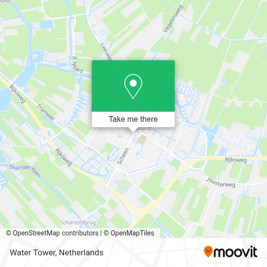 Water Tower map