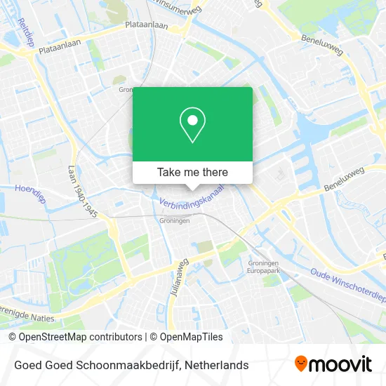 Goed Goed Schoonmaakbedrijf map
