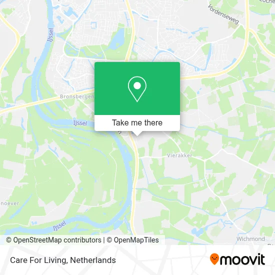 Care For Living map