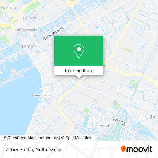 Studio Zebra map