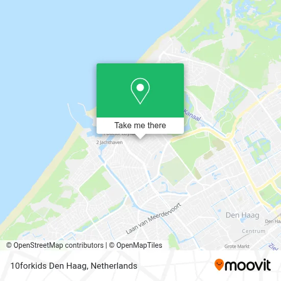 10forkids Den Haag map