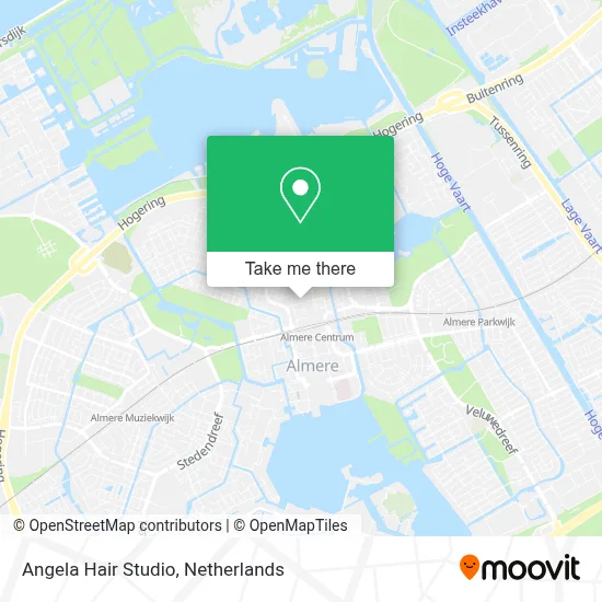 Angela Hair Studio map