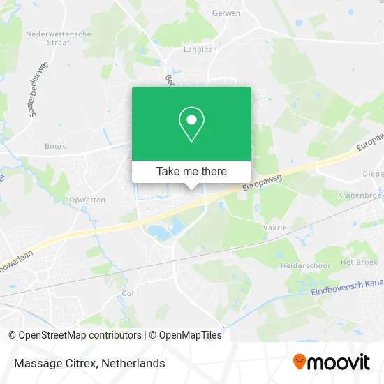 Massage Citrex map