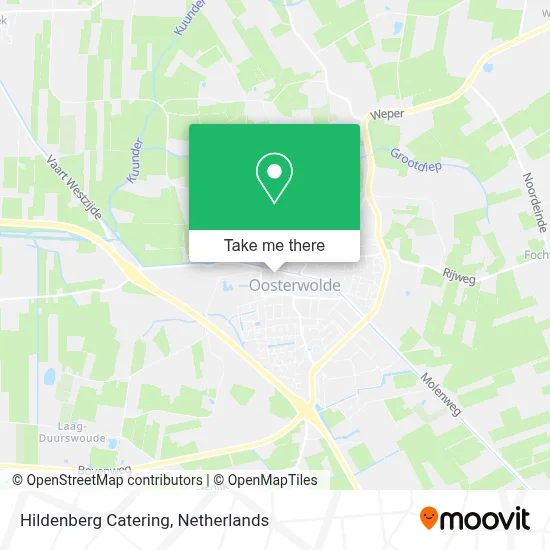Hildenberg Catering map