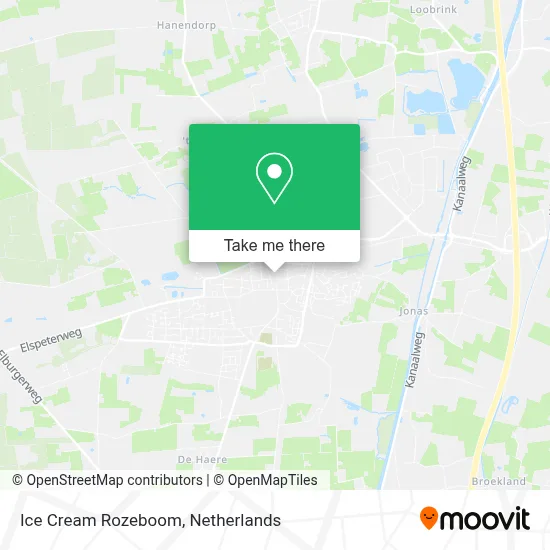 Ice Cream Rozeboom map