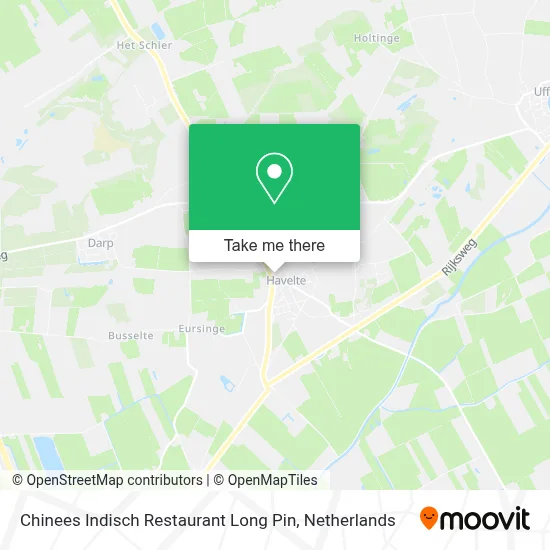Chinees Indisch Restaurant Long Pin map