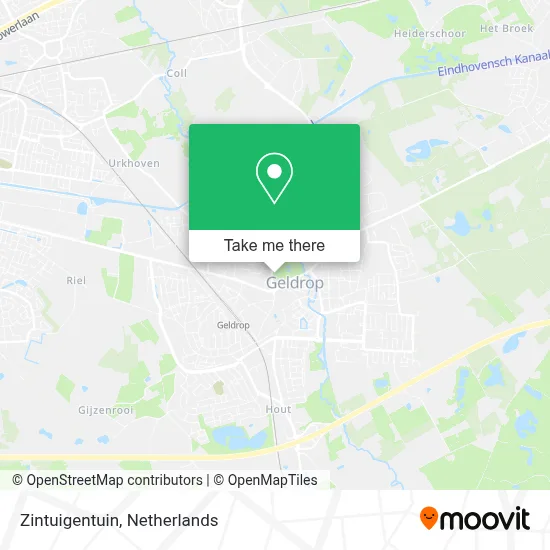 Zintuigentuin map