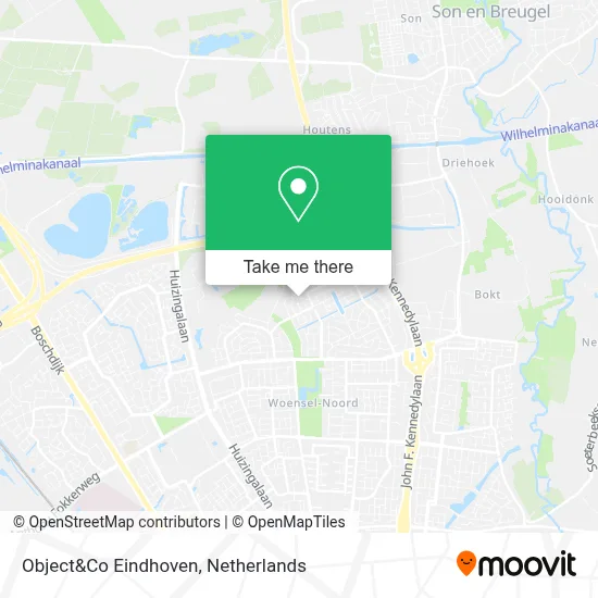 Object&Co Eindhoven map