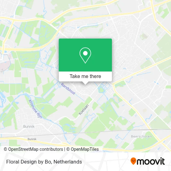 Floral Design by Bo map