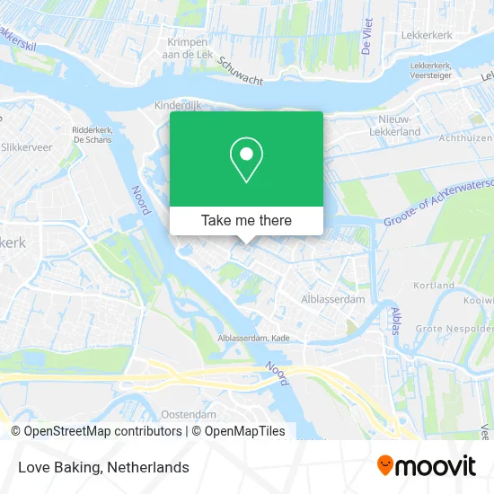 Love Baking map
