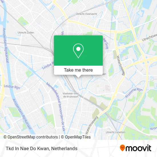 Tkd In Nae Do Kwan map