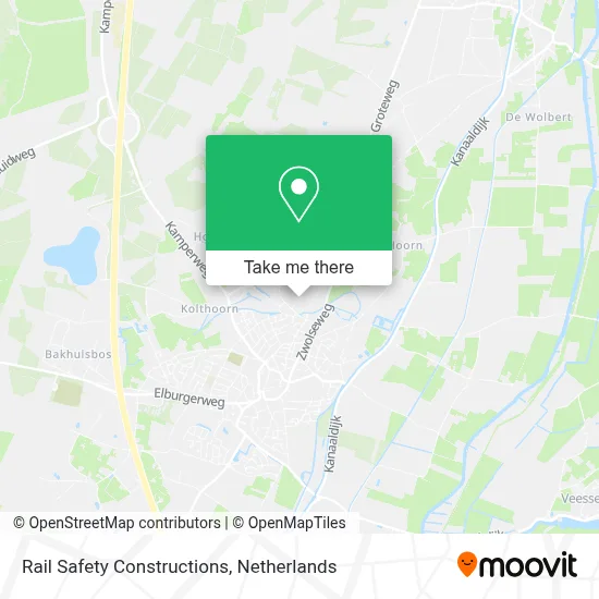 Rail Safety Constructions map
