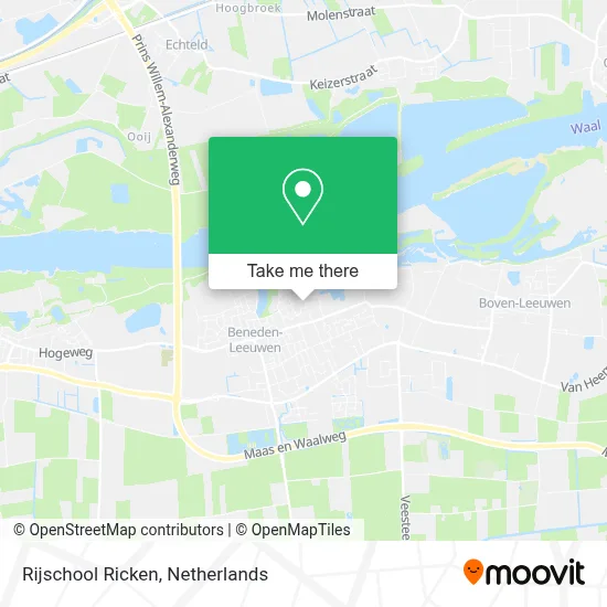 Rijschool Ricken Karte