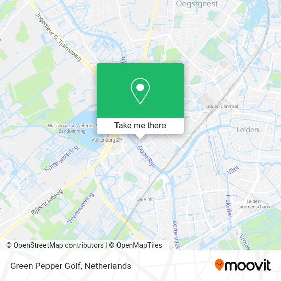 Green Pepper Golf map