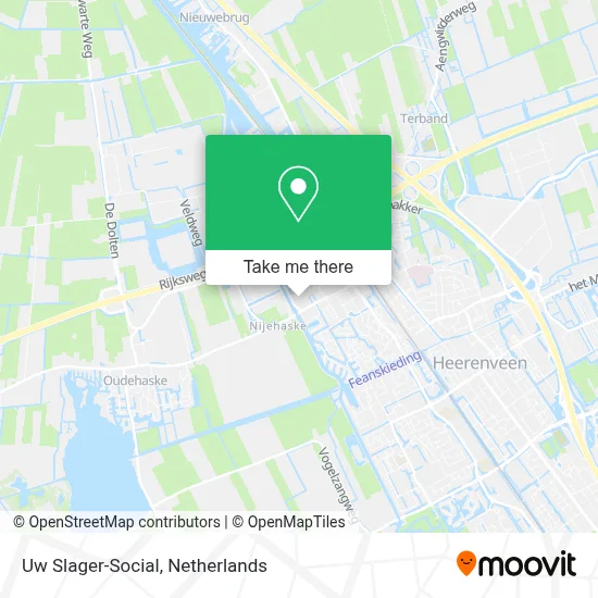 Uw Slager-Social map