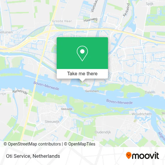 Oti Service map