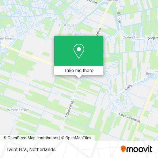 Twint B.V. map