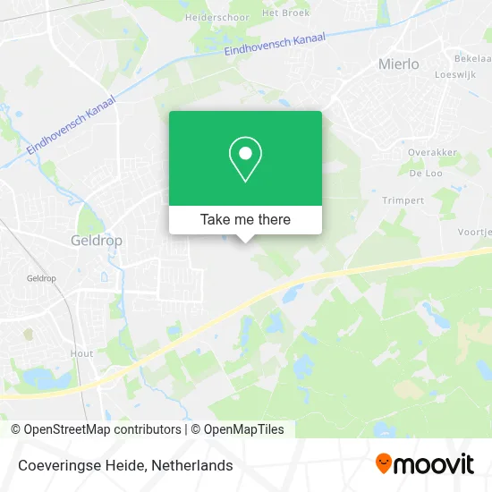 Coeveringse Heide Karte