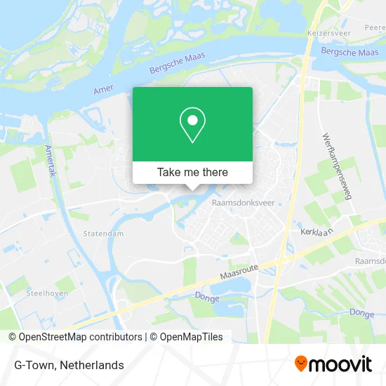 G-Town map