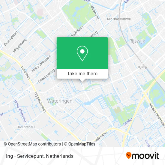 Ing - Servicepunt map
