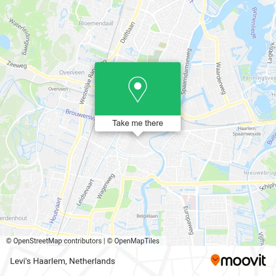 Levi's Haarlem map