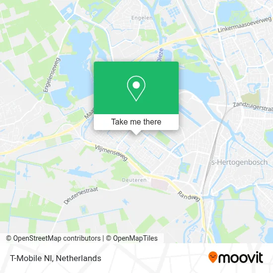 T-Mobile Nl map