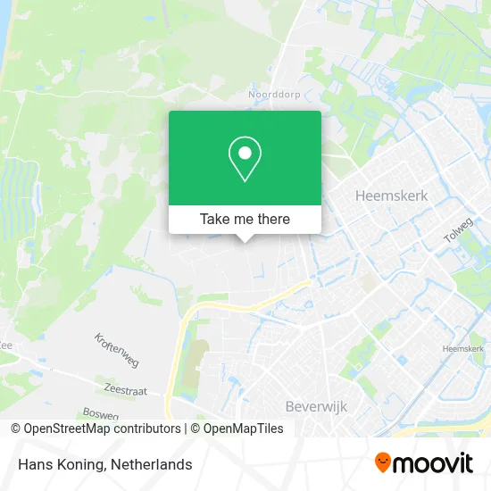 Hans Koning map