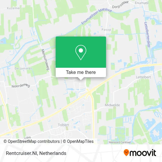 Rentcruiser.Nl map