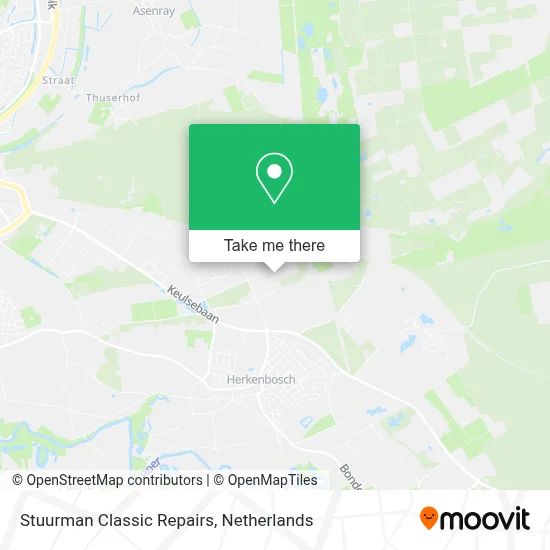 Stuurman Classic Repairs map
