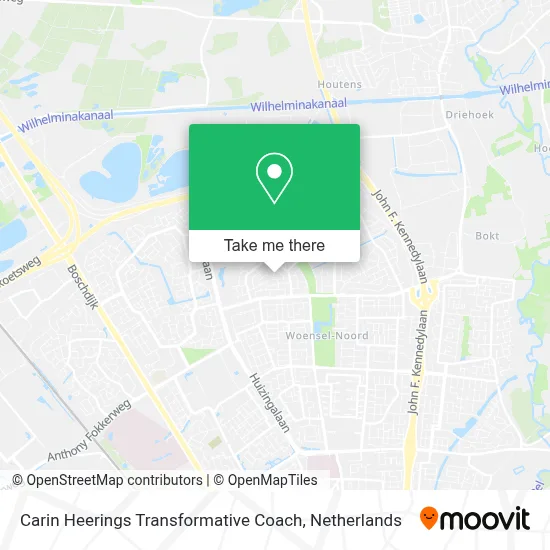 Carin Heerings Transformative Coach map