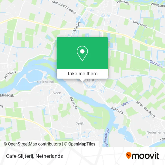 Cafe-Slijterij map