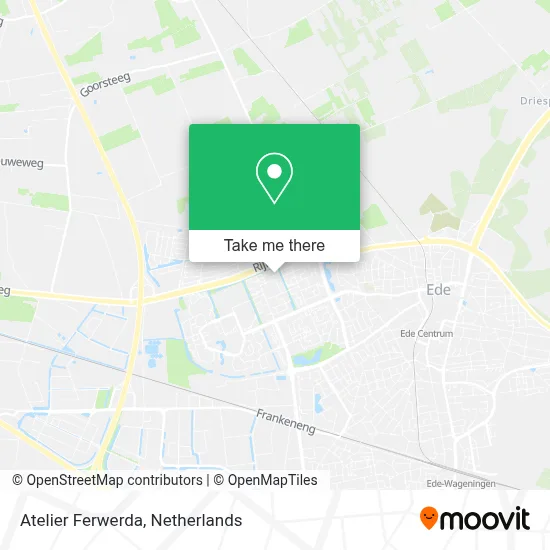 Atelier Ferwerda map