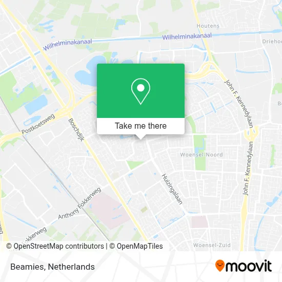 Beamies map