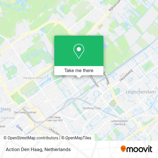 Action Den Haag map