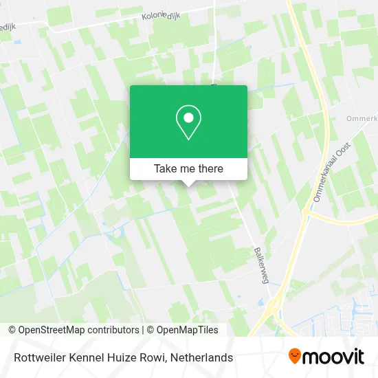 Rottweiler Kennel Huize Rowi Karte