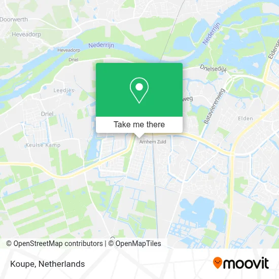 Koupe map