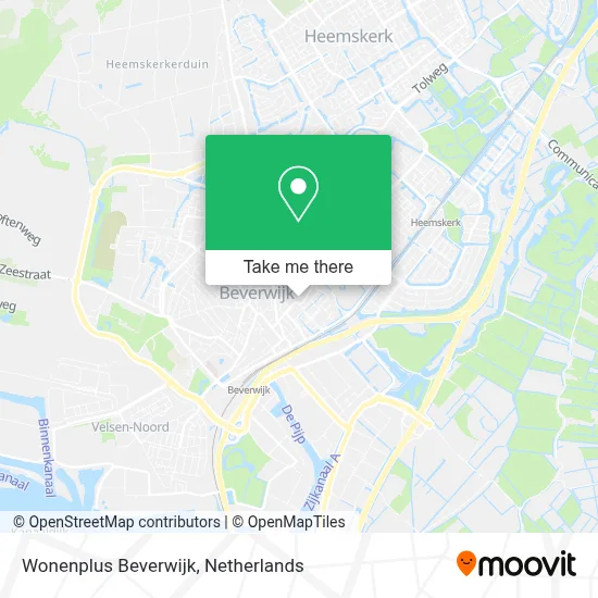 Wonenplus Beverwijk map