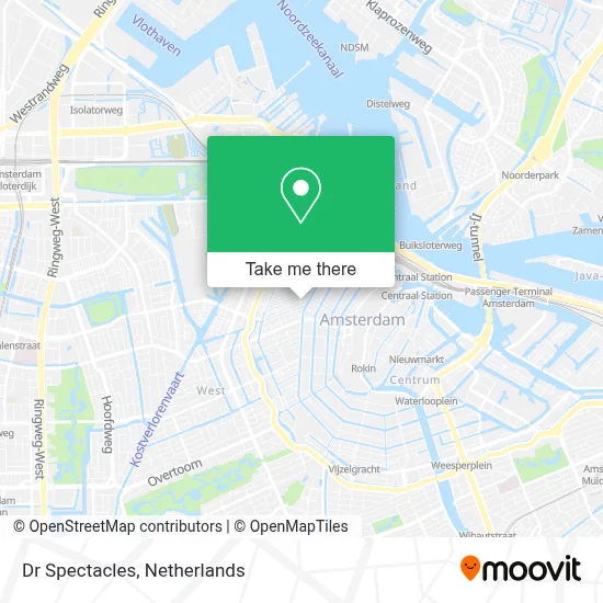 Dr Spectacles map
